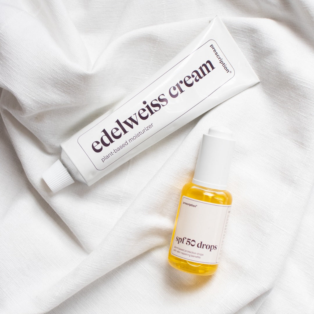 SPF50 Drops & Edelweiss Cream - skin duo