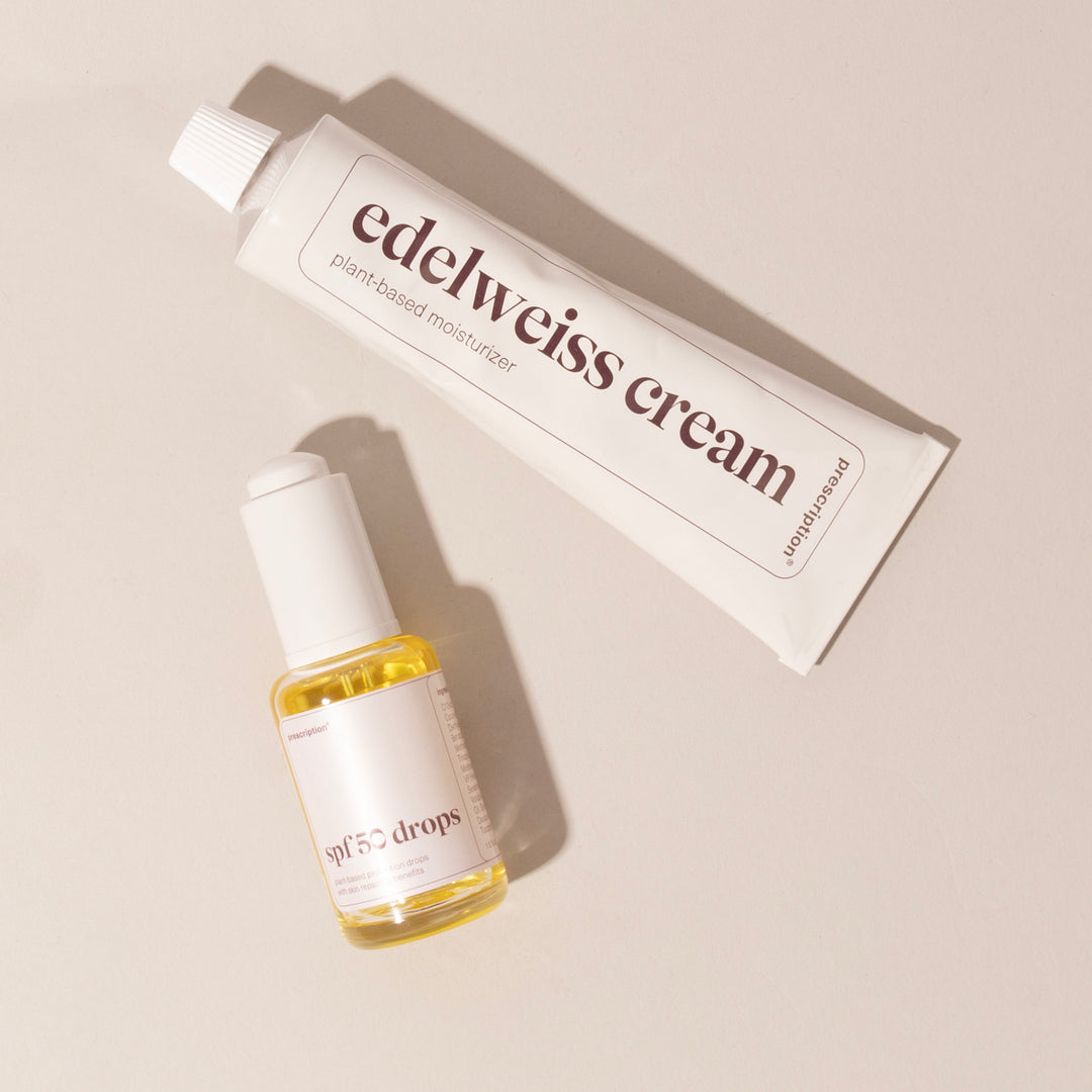 SPF50 Drops & Edelweiss Cream - skin duo