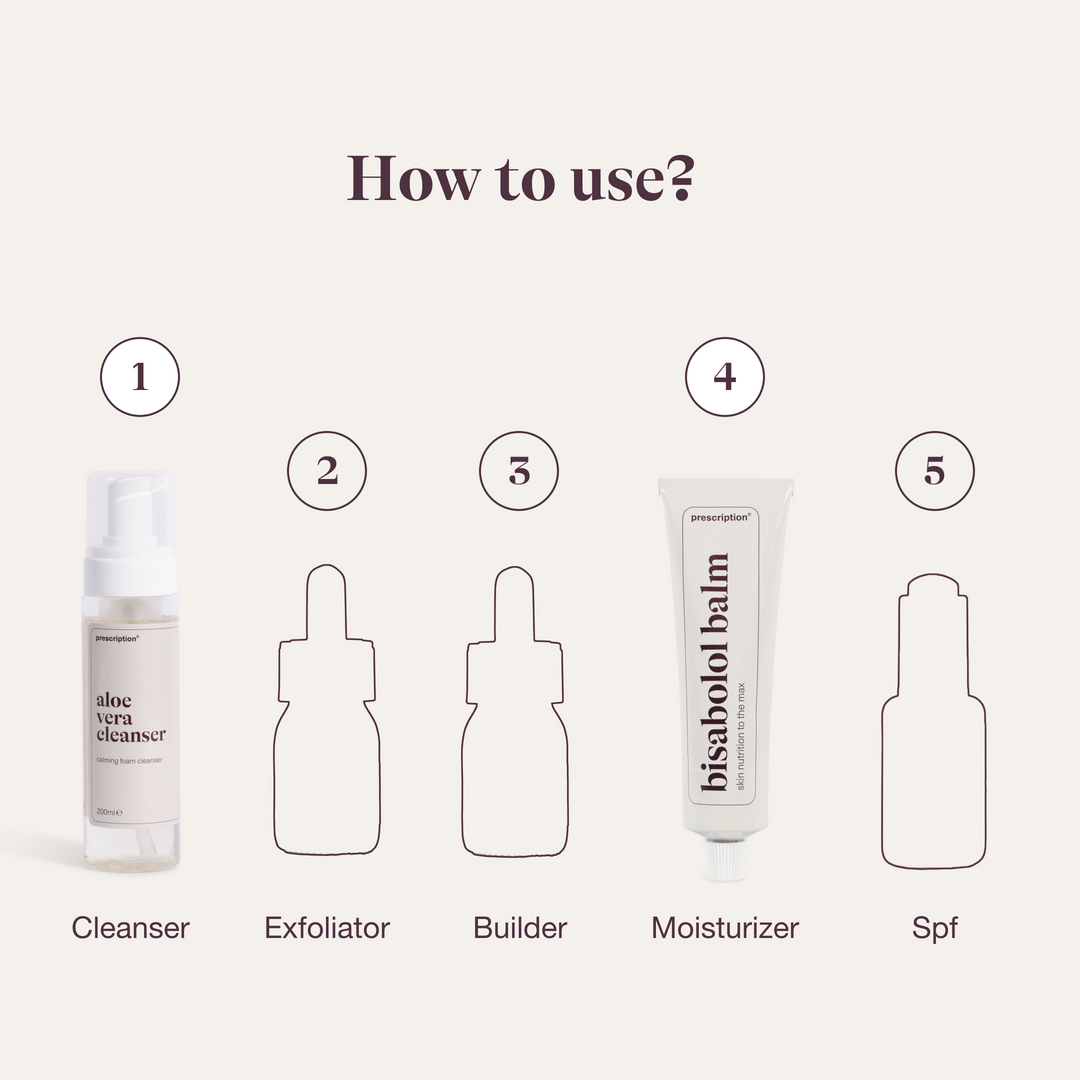 Bisabolol Balm & Aloe Vera Cleanser - skin duo