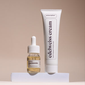 Niacinamide & Edelweiss cream - skin duo