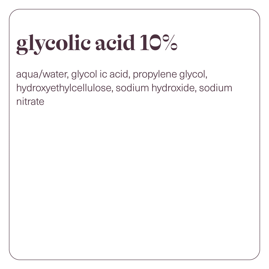 Glycolic Acid 10% - 25ml
